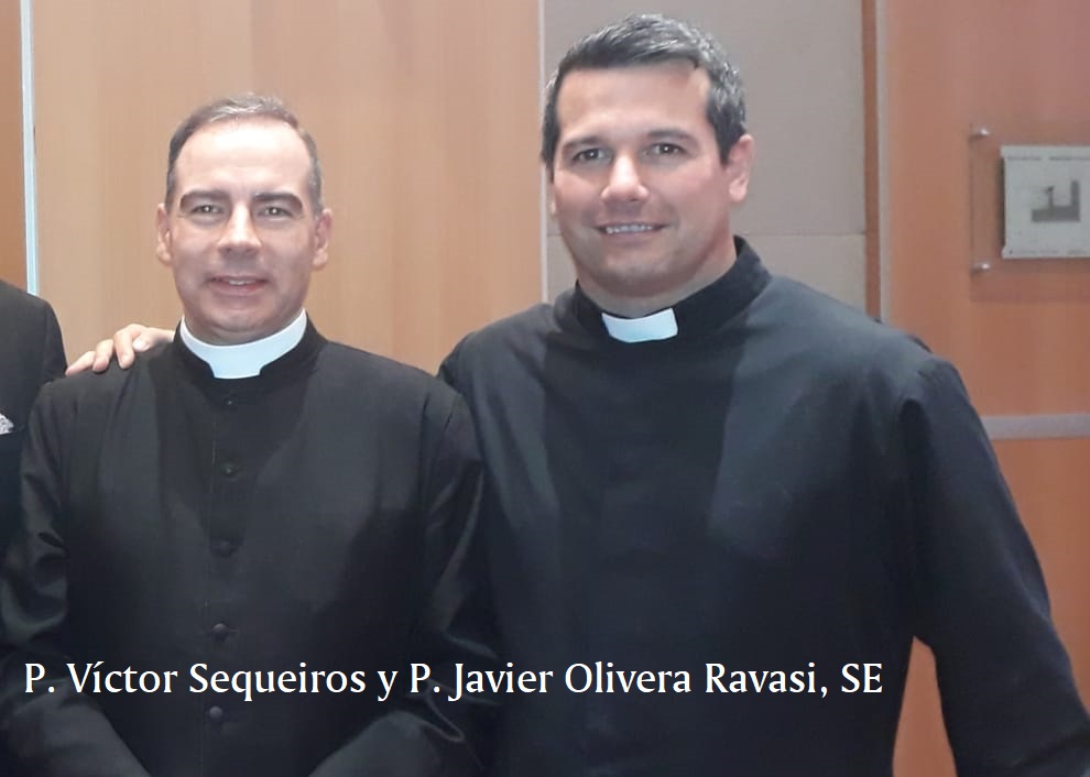P. Victor Sequeiros y P. Javier Olivera Ravasi