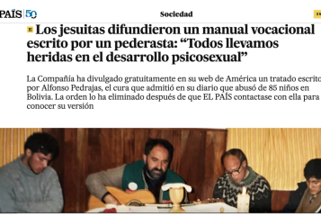 La enseñanza escrita de un abusador sexual confeso: El Padre Alfonso Pedrajas